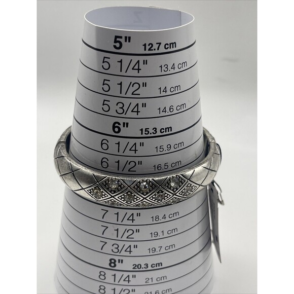 Premier Designs The Right Tuft Clamper Bangle Bracelet New - Picture 5 of 7